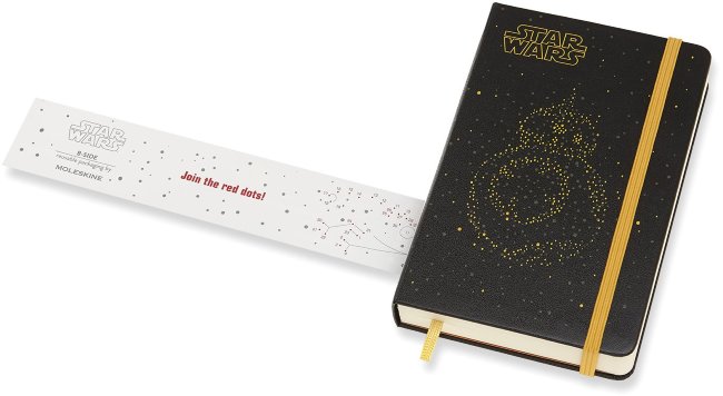Ежедневник Moleskine STAR WARS POCKET LE, черный