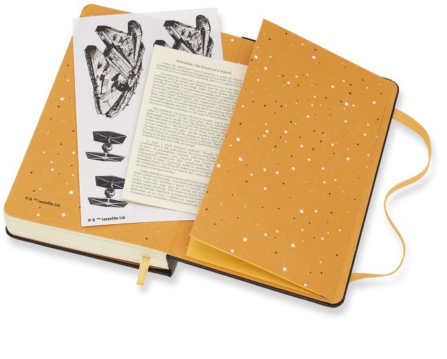 Ежедневник Moleskine STAR WARS POCKET LE, черный