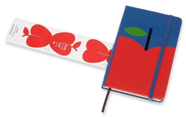 Блокнот Moleskine Limited Edition SNOW WHITE Large, линейка Apple