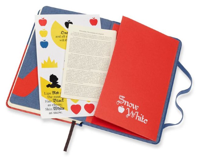 Блокнот Moleskine Limited Edition SNOW WHITE Large, линейка Apple