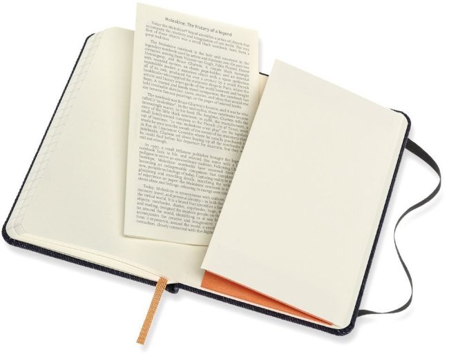 Блокнот Moleskine Limited Edition Denim Pocket, prussian blue, линейка Блокнот Moleskine Limited Edition Denim Pocket, prussian blue, линейка