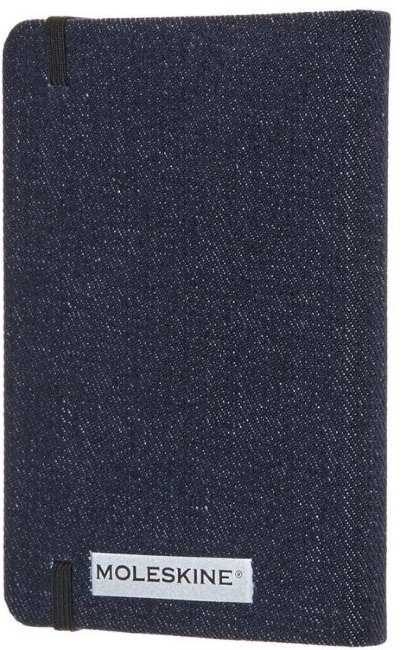 Блокнот Moleskine Limited Edition Denim Pocket, prussian blue, линейка Блокнот Moleskine Limited Edition Denim Pocket, prussian blue, линейка