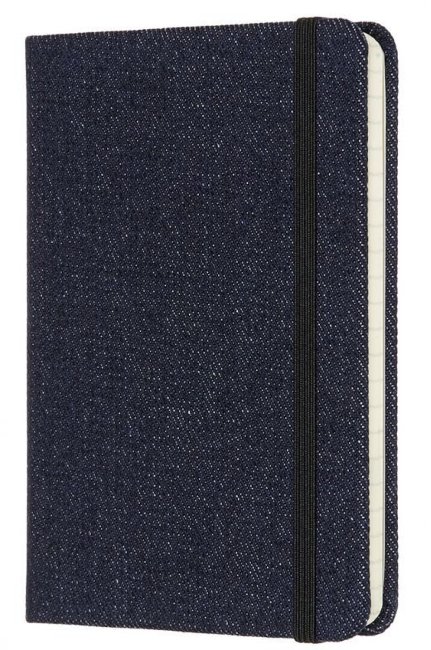 Блокнот Moleskine Limited Edition Denim Pocket, prussian blue, линейка Блокнот Moleskine Limited Edition Denim Pocket, prussian blue, линейка