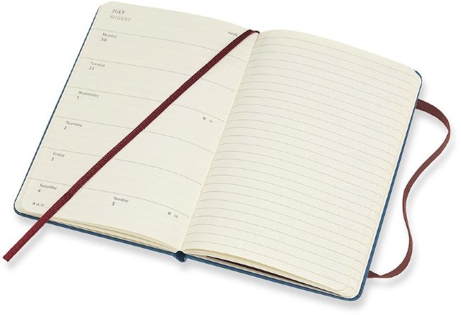 Еженедельник Moleskine PEANUTS WKNT POCKET LE, синий Еженедельник Moleskine PEANUTS WKNT POCKET LE, синий