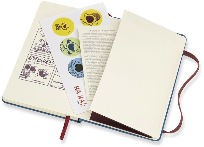 Еженедельник Moleskine PEANUTS WKNT POCKET LE, синий Еженедельник Moleskine PEANUTS WKNT POCKET LE, синий