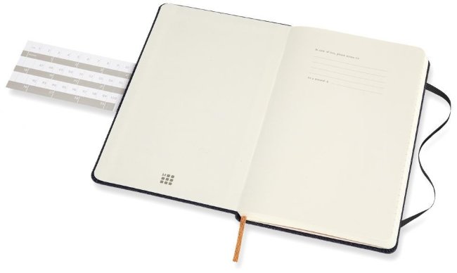 Блокнот Moleskine Limited Edition Denim Large, prussian blue, линейка