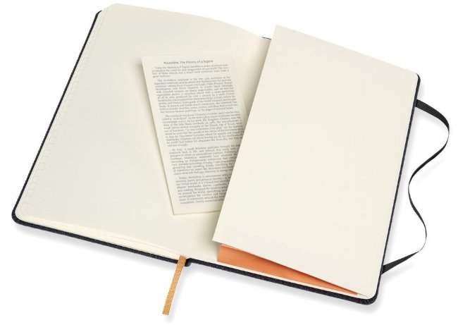 Блокнот Moleskine Limited Edition Denim Large, prussian blue, линейка