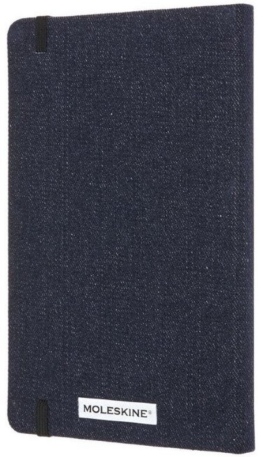 Блокнот Moleskine Limited Edition Denim Large, prussian blue, линейка