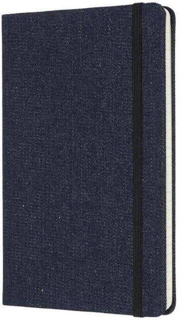 Блокнот Moleskine Limited Edition Denim Large, prussian blue, линейка