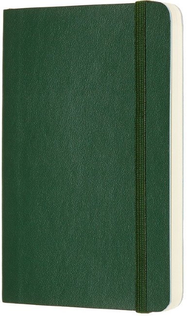 Блокнот Moleskine CLASSIC SOFT Pocket, пунктир, зеленый Блокнот Moleskine CLASSIC SOFT Pocket, пунктир, зеленый