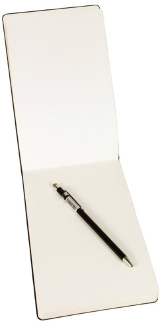 Блокнот Moleskine REPORTER, нелинованный, черный