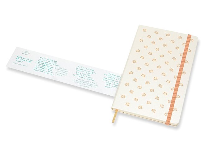 Блокнот Moleskine BEAUTY & BEAST LARGE Limited Edition, линейка, Rose