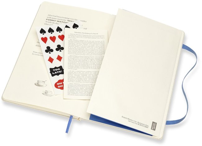Еженедельник Moleskine ALICE IN WONDERLAND WKNT LE, белый