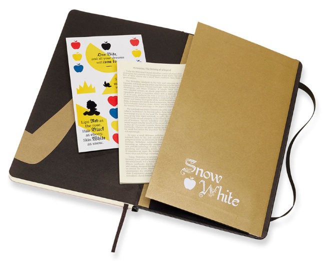 Блокнот Moleskine Limited Edition SNOW WHITE Large, линейка Crown