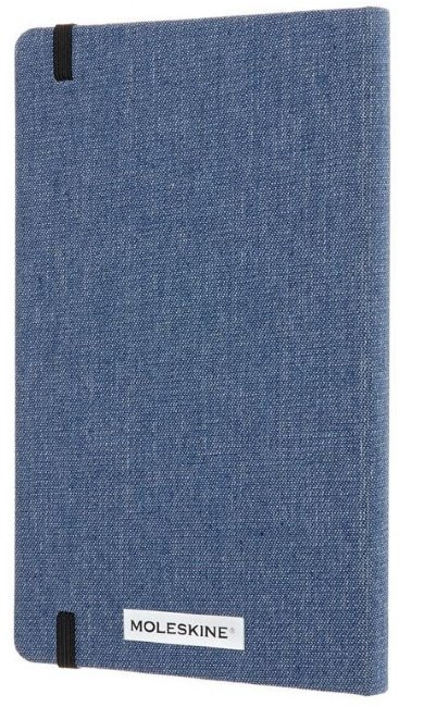 Блокнот Moleskine Limited Edition Denim Large, antwerp blue, линейка