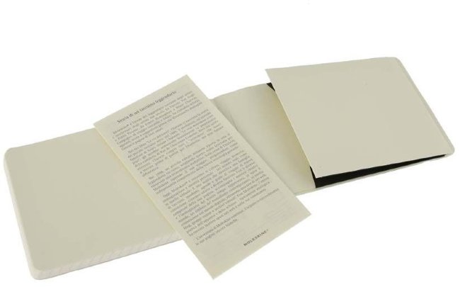 Блокнот Moleskine REPORTER SOFT, линейка, черный