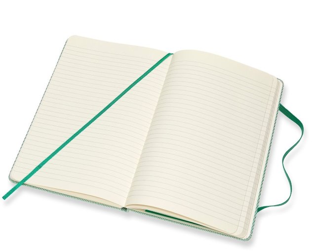 Блокнот Moleskine BLEND LARGE Limited Edition, линейка, зеленый