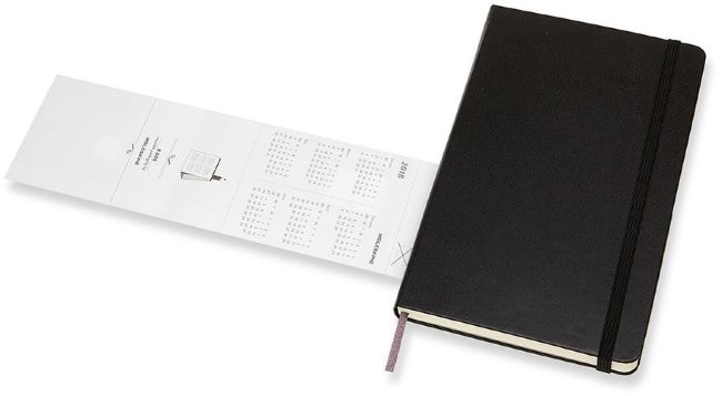 Еженедельник Moleskine PRO VERTICAL, 130х210мм, черный Еженедельник Moleskine PRO VERTICAL, 130х210мм, черный