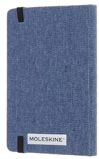 Блокнот Moleskine Limited Edition Denim Pocket, antwerp blue, линейка