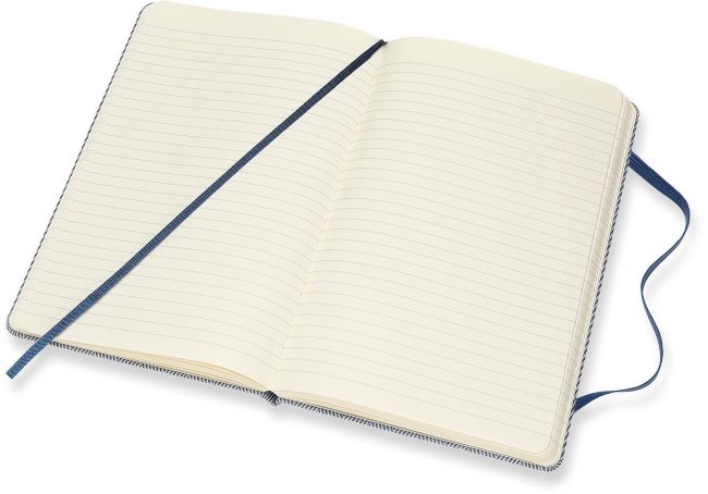 Блокнот Moleskine BLEND LARGE Limited Edition, линейка, голубой