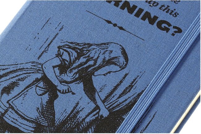 Еженедельник Moleskine ALICE IN WONDERLAND WKNT POCKET LE, синий
