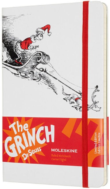 Блокнот Moleskine Limited Edition DR. SEUSS Large, линейка, белый