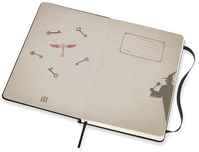 Блокнот Moleskine Limited Edition Harry Potter Large, leviosa, линейка Блокнот Moleskine Limited Edition Harry Potter Large, leviosa, линейка