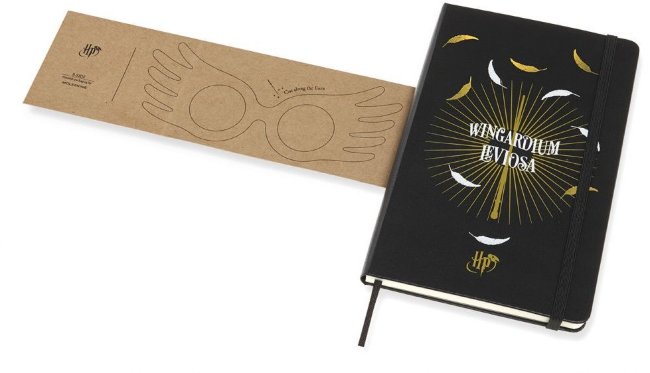 Блокнот Moleskine Limited Edition Harry Potter Large, leviosa, линейка Блокнот Moleskine Limited Edition Harry Potter Large, leviosa, линейка