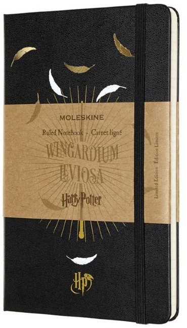 Блокнот Moleskine Limited Edition Harry Potter Large, leviosa, линейка Блокнот Moleskine Limited Edition Harry Potter Large, leviosa, линейка