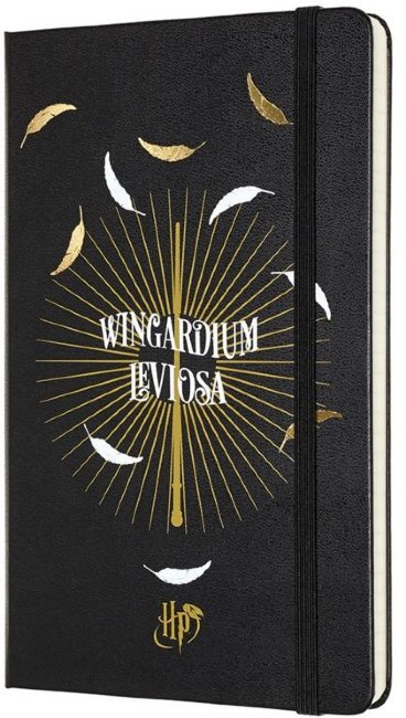 Блокнот Moleskine Limited Edition Harry Potter Large, leviosa, линейка Блокнот Moleskine Limited Edition Harry Potter Large, leviosa, линейка