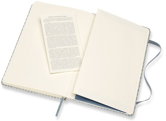 Блокнот Moleskine Limited Edition Blend 19 Large, линейка, синий/бежевый