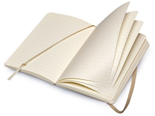 Блокнот Moleskine CLASSIC SOFT, линейка, бежевый