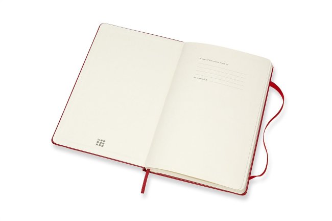 Еженедельник Moleskine CLASSIC WKLY LARGE, красный