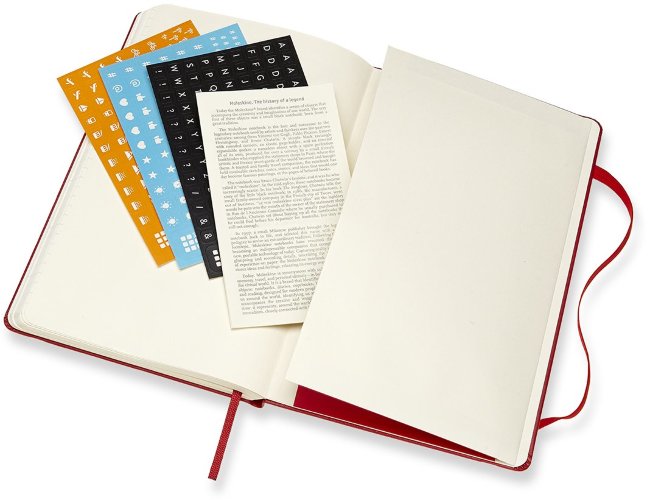 Еженедельник Moleskine CLASSIC WKLY LARGE, красный