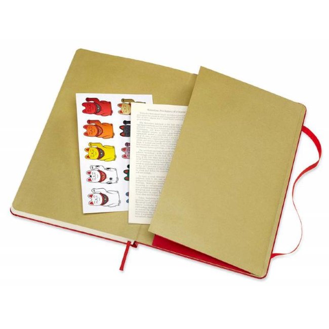 Блокнот Moleskine MANEKI NEKO Large, линейка, красный Блокнот Moleskine MANEKI NEKO Large, линейка, красный