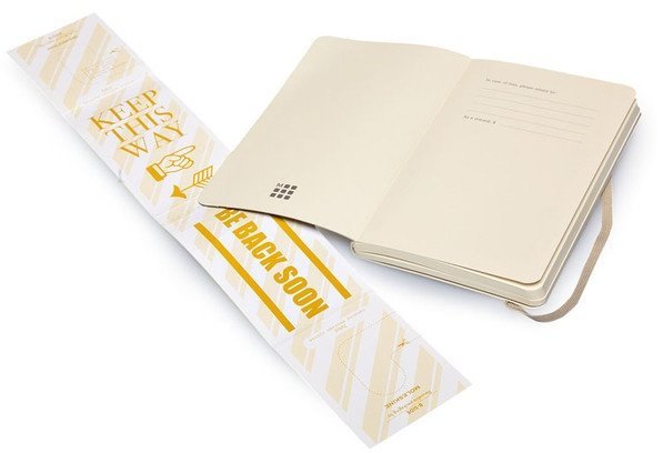 Блокнот Moleskine CLASSIC SOFT, нелинованный, бежевый