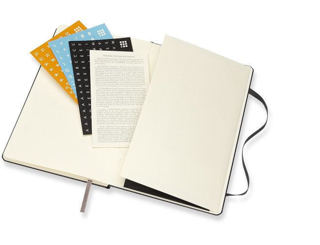 Еженедельник Moleskine CLASSIC WKLY VERTICAL LARGE, черный Еженедельник Moleskine CLASSIC WKLY VERTICAL LARGE, черный
