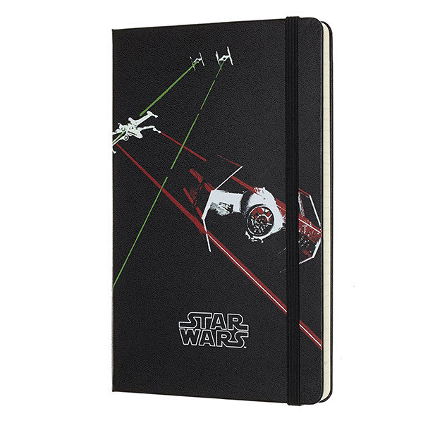 Блокнот Moleskine Limited Edition STAR WARS Large, линейка, черный Ships Блокнот Moleskine Limited Edition STAR WARS Large, линейка, черный Ships