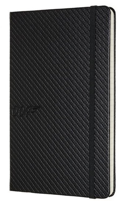 Блокнот Moleskine Limited Edition James Bond Large, carbon, линейка  Блокнот Moleskine Limited Edition James Bond Large, carbon, линейка