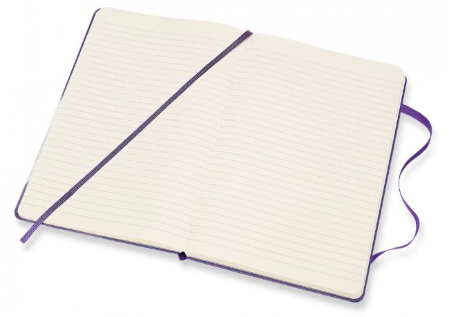 Блокнот Moleskine Limited Edition Bob Dylon Large, линейка, фиолетовый