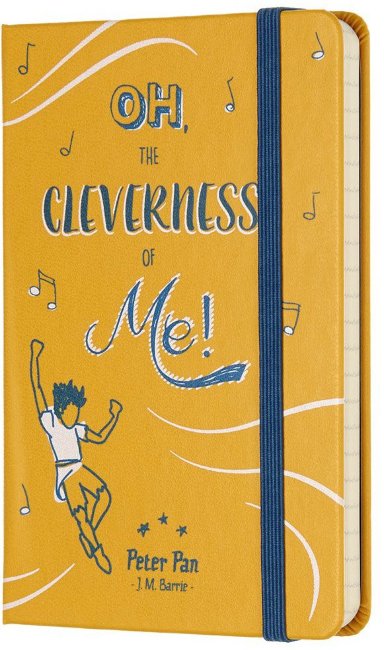 Блокнот Moleskine PETER PAN POCKET Limited Edition, линейка, Peter