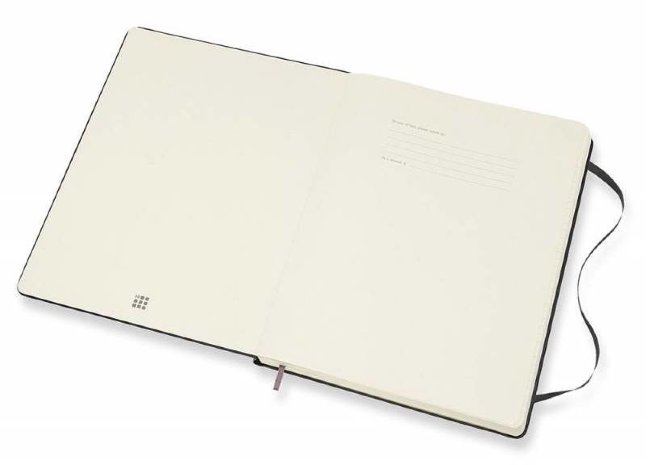 Еженедельник Moleskine PRO VERTICAL, 190х250мм, черный