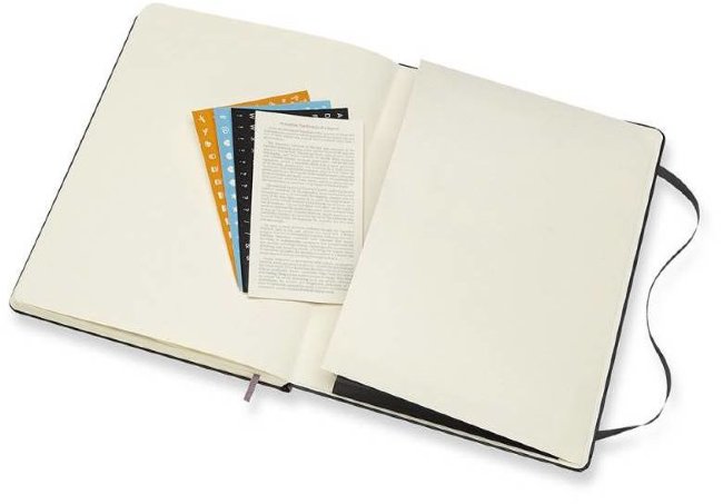 Еженедельник Moleskine PRO VERTICAL, 190х250мм, черный