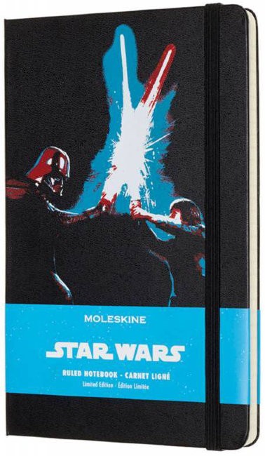 Блокнот Moleskine Limited Edition STAR WARS Large, линейка, черный  Lightsaber duel Блокнот Moleskine Limited Edition STAR WARS Large, линейка, черный  Lightsaber duel
