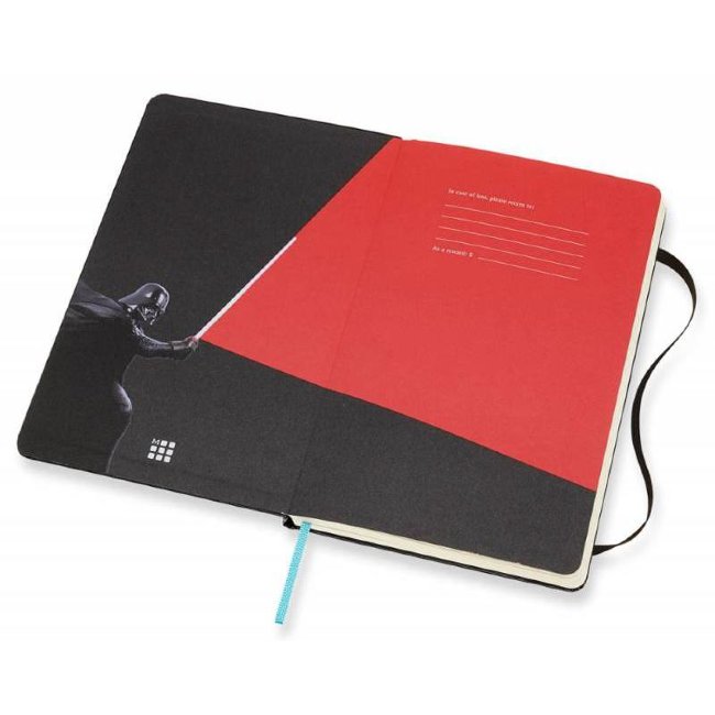 Блокнот Moleskine Limited Edition STAR WARS Large, линейка, черный  Lightsaber duel Блокнот Moleskine Limited Edition STAR WARS Large, линейка, черный  Lightsaber duel