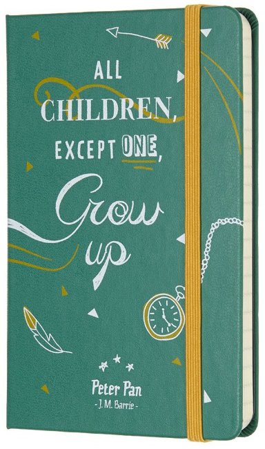 Блокнот Moleskine PETER PAN POCKET Limited Edition, линейка, Indians