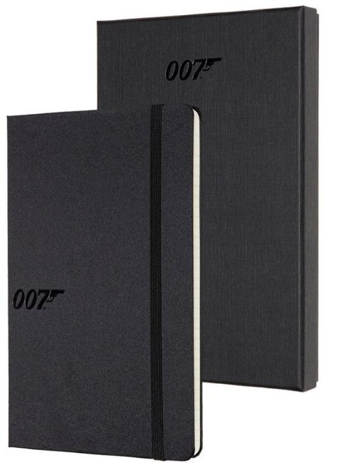 Блокнот Moleskine Limited Edition James Bond Large Сollectors, линейка, подарочная коробка Блокнот Moleskine Limited Edition James Bond Large Сollectors, линейка, подарочная коробка