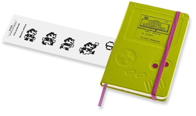 Блокнот Moleskine Limited Edition Super Mario Pocket, Game Boy, линейка Блокнот Moleskine Limited Edition Super Mario Pocket, Game Boy, линейка
