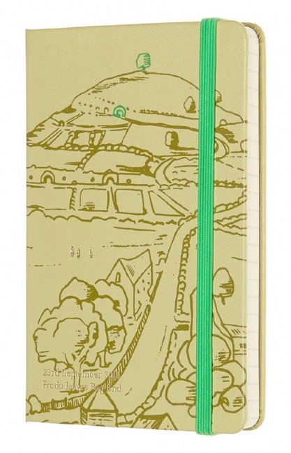 Блокнот Moleskine Limited Edition Lord of the Rings Pocket, линейка, фисташковый Shire