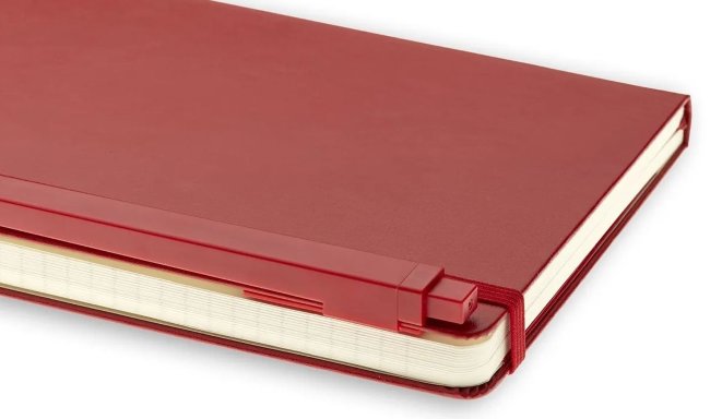 Набор Moleskine блокнот и ручка Go Pen Classic линейка, красный